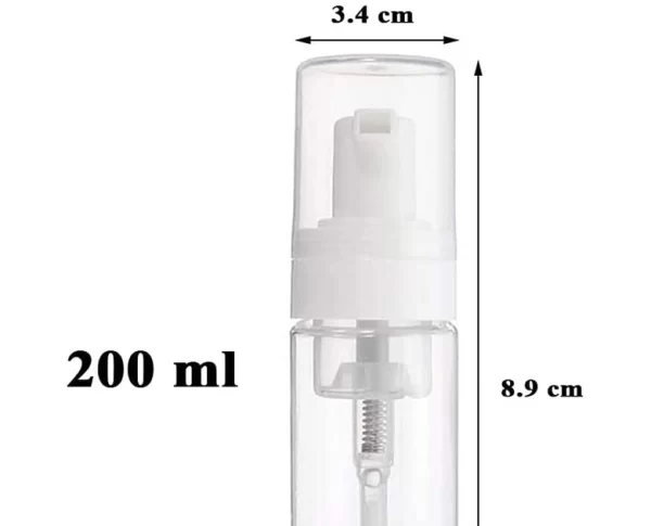 2pcs Foaming Dispenser Bottles 200ml